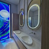 Doğal Kaplamalı Banyo Modelleri